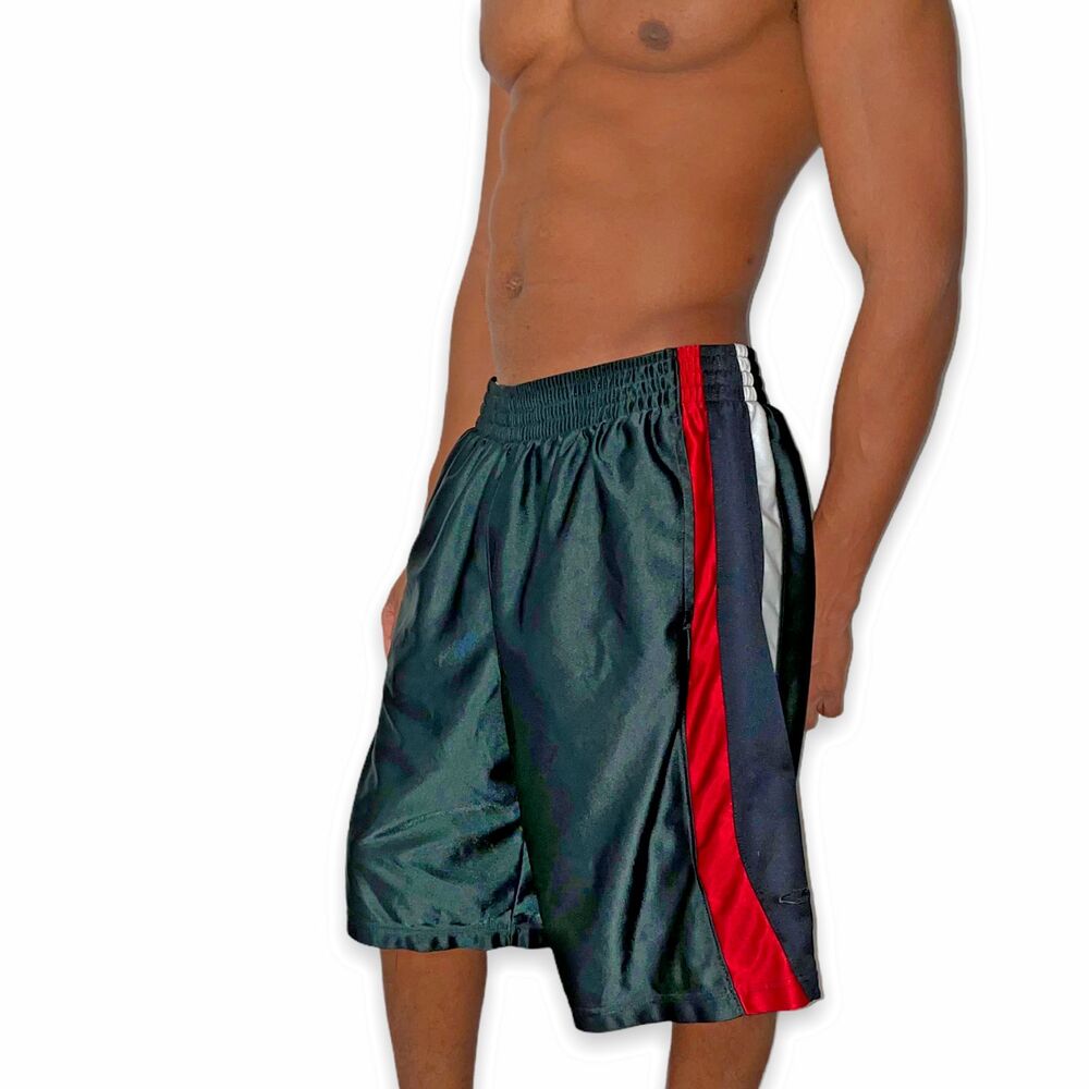 C9 By Champion Vintage SuperRare Dazzle Basketball Shorts Shiny Silky M